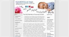 Desktop Screenshot of hypnobirthinglasvegas.com